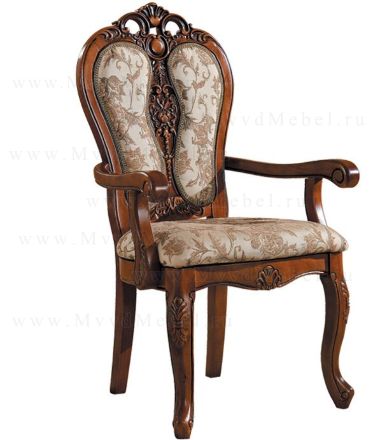 Стул-кресло Vanti-6380-AC миланский орех с подлокотниками