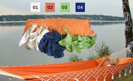 Чехол для подушки &quot;TANGO&quot;, цвет Белый, Зелёный, Оранжевый (BF)