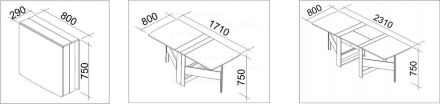 Стол-тумба для кухни, модель &quot;Колибри-12.1&quot;, цвет дуб венге с опорами дуб кобург
