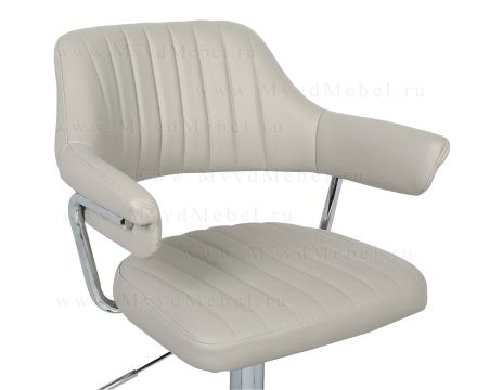 Барный стул BCR-400 мягкий с подлокотниками дизайнерский