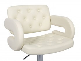 Барный стул BCR-401 мягкий с подлокотниками дизайнерский